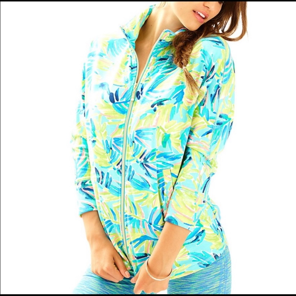 NWOT Lilly Pulitzer Luxletic Deedee Swing Jacket